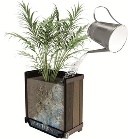 Keter donica Deco Square 45,5 x 45,5 x 45,5 cm, brązowy