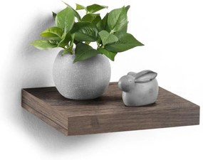 Półka wisząca na ścianę z MDF, dł. 25 cm