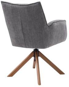 Szare krzesła zestaw 2 szt. Marilla – Unique Furniture