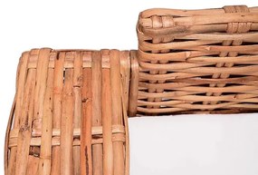 Rattanowa sofa trzyosobowa - Sigvart 3Q