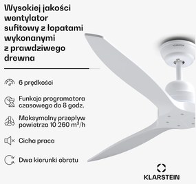 Klarstein Santa Elena Smart wentylator sufitowy