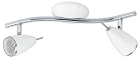 Eglo 93129 - LED oświetlenie punktowe RICCIO 2 2xGU10/3W/230V