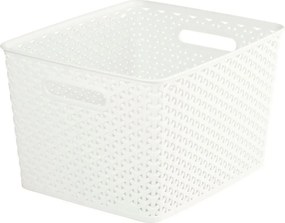 Curver RATTAN 'Y' STYLE Pojemnik do przechowywania duży, kremowy