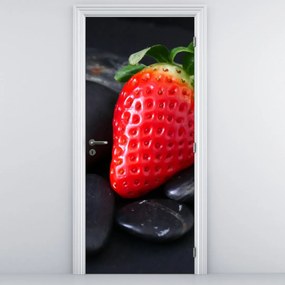 Fototapeta na drzwi - Truskawka (95x205cm)