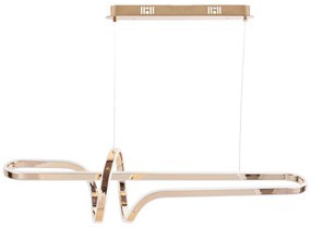 LAMPA WISZĄCA LED G039-CP Złota