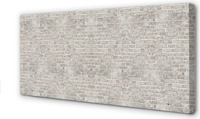 Obraz drukowany na płótnie Dekoracyjna Ściana Z Cegieł