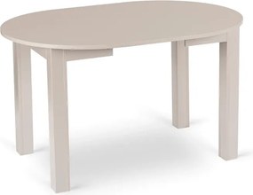 Stół Okrągły Rozkładany HARRY 102-142 cm Kaszmir Japandi