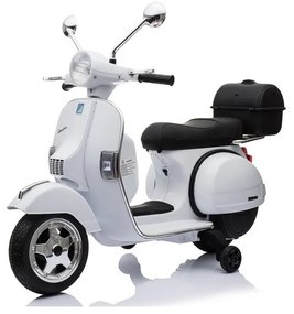 Skuter na akumulator vespa biały