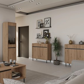 Komoda OSTIA 100 cm do Salonu Sypialni Dąb evoke coast