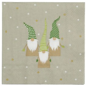 Serwetki świąteczne Gnomes 20 szt.