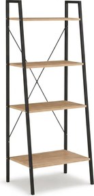 Biblioteka TAYLOR SONOMA 4 półki 147x60 cm, dąb sonoma