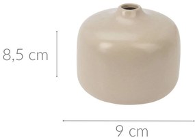 Wazon dekoracyjny z ceramiki, wys. 8,5 cm