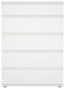 Biała wysoka komoda 77x107 cm Nova – Tvilum