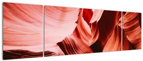 Obraz czerwonych skał (170x50 cm)