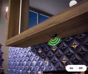 Lustro łazienkowe LED z ramą WoodenFrame w kolorze Dąb Oslo