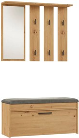 Zestaw mebli do przedpokoju dąb artisan D2-R08