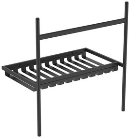 Czarny metalowy stelaż pod umywalkę 56x82 cm Conca – Ideal Standard