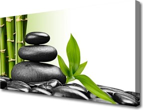 Obraz canvas Bambusowa Harmonia Zen