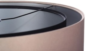 Lampa wisząca DOUBLE 60 czarna/beżowa BPS KONCEPT
