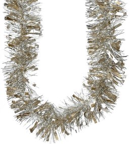 Bogaty łańcuch świąteczny Champagne, 2 m, ZESTAW 2 SZT.