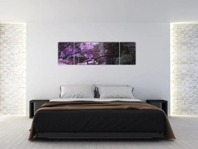 Obraz - Mistyczny ogród (170x50 cm)