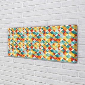 Zdjęcie na płótnie Barwne Wzory Geometryczne