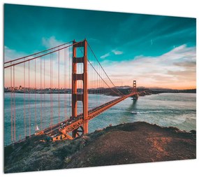 Obraz - Golden Gate, San Francisco (70x50 cm)