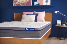 Materac Actiflex zen 90x190cm, Grubosc : 26 cm, sprezyny kieszeniowe i pianka z pamiecia ksztaltu, Zrównowazony, 7 stref komfortu