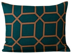 Poszewka na poduszkę z mikroflanelu KERNAL 40x50 cm, zielona