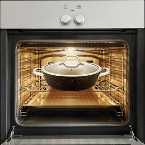 Tescoma Patelnia głęboka z pokrywką PRESIDENT  Stone, 26 cm, 26 cm