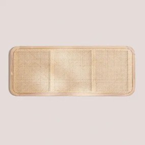 Zagłówek Drewniany Ralik Design Do Łóżka 135 Cm I 150 Cm Naturalna & 135 Cm - Sklum