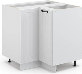 Szafka narożna biały domek wiejski 80.5x51.6x82 fame-line