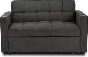 Elegancki fotel Smooth 3w1 – rozkładany fotel z funkcją łóżka i leżanki, z uchwytami