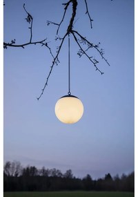 Wisząca solarna lampa ogrodowa Star Trading Globus, ø 20 cm