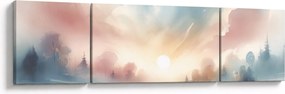 Obraz - Elegancki krajobraz (170x50 cm)