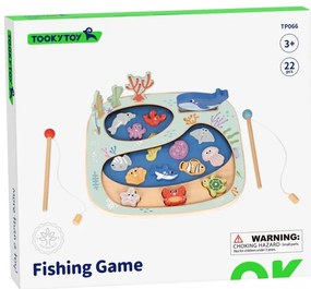 Tooky toy złowić rybkę gra zręcznościowa układanka montessori