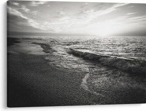 Obraz - Na brzegu morza (70x50 cm)