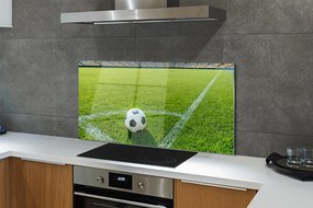 Szklany Panel Stadion piłka trawa