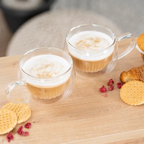4Home Szklanka termiczna do cappuccino Hot&Cool 270 ml, 2 szt.