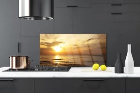 Szkło do Kuchni na Ścianę Bezkresna Tafla Morza