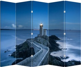 Parawan - Latarnia morska i morze (210x170 cm)