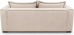 Sofa dwuosobowa Valico z tapicerowanym tyłem