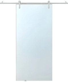 Naścienne drzwi przesuwne CLEAVER — 205 × 93 cm (wys. × szer.) — szkło hartowane