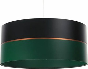 Lampa wisząca SIMPLY GLAMOUR 60 zielona/czarna