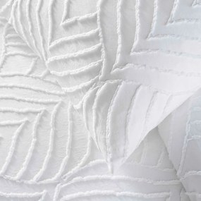 Biała pościel jednoosobowa z mikrowłókna 140x200 cm Heltie – douceur d'intérieur