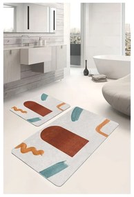 Aksamitne dywaniki łazienkowe zestaw 2 szt. 60x100 cm – Mila Home