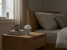 Lampa stołowa LED FUNGHI 11,2 cm, biała