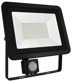 LED Naświetlacz zewnętrzny z czujnikiem NOCTIS LUX 3 LED/50W/230V 3000K IP44 czarny