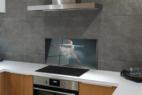 Panel szklany do Kuchni Ekspresja Tańca w Dymie