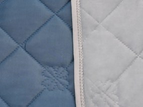 Chłodząca letnia kołdra ELARIA, ciemnoniebieska Rozmiar: 160 x 200 cm